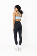 Sleek Strappy Sports Bra - Blue Lagoon