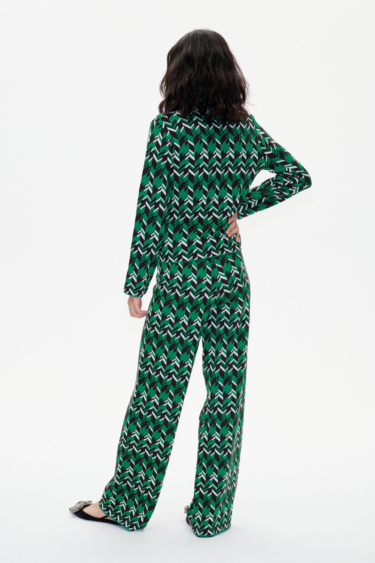 Cabery - Green Geometric