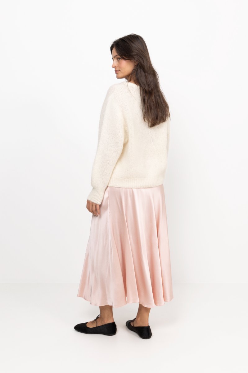 Amira Skirt - Pale Rose