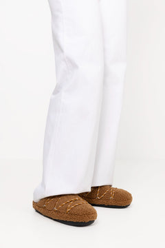 Mb Teddy Slipper - Cognac