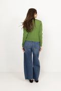 Lilja Merino Cardigan - Tulip Green