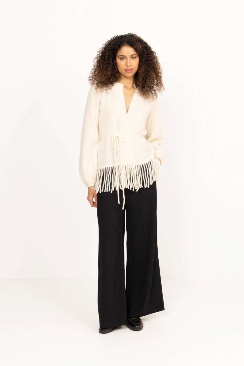 Fidele Chunky Cardigan - Bright White