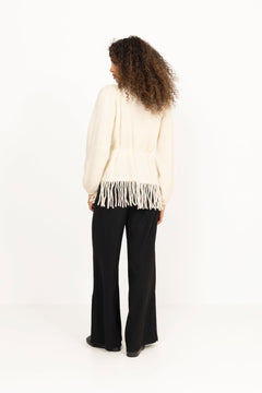 Fidele Chunky Cardigan - Bright White