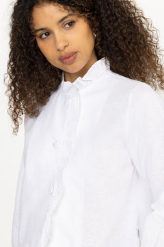 Betty Linen Jacket - White