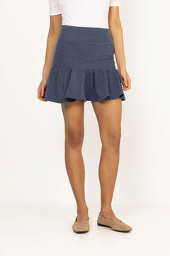 Ginger Skirt - Denim Blue