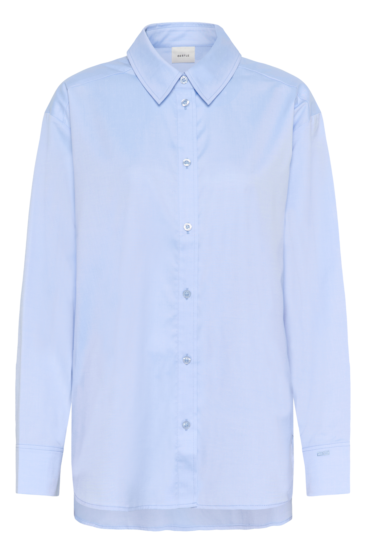 Gzyork Skjorta - Chambray Blue Melange