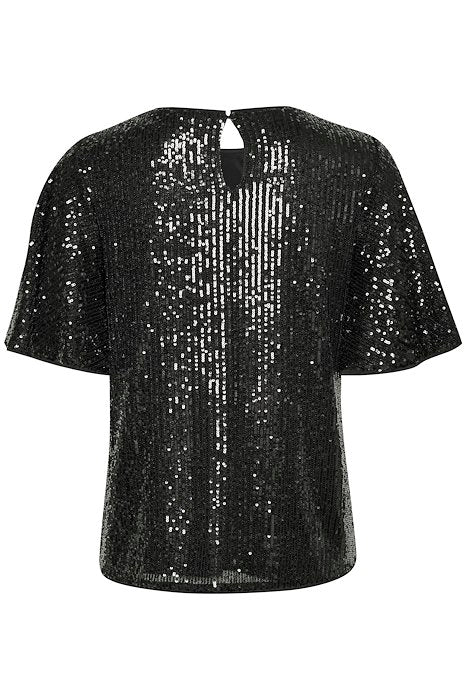 BarbaraIW Boxy Top - Black
