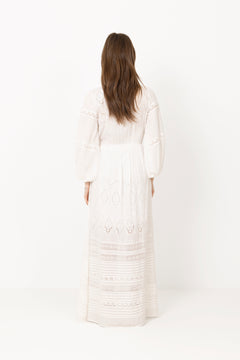 Lita Maxi Dress - White