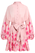 Aliah Peonies Dress - Vintage Peonies Rose