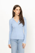 Alyssa Blouse - Ljusblå