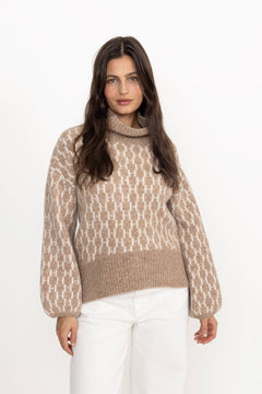 Fam New Pattern - Light Brown Melange