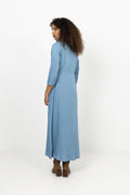 Yassavanna 3/4 Long Chambray Klänning - Ex - Skyway