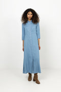 Yassavanna 3/4 Long Chambray Klänning - Ex - Skyway