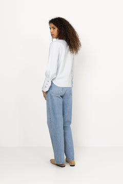 Maira Blouse - Ice Blue