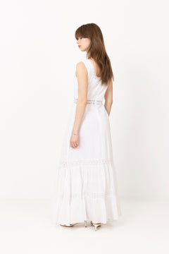 Rosa Maxi Dress - White
