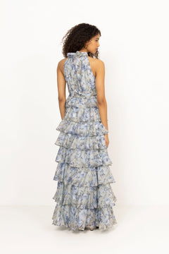 Angel Maxi Halterneck - Midnight Bloom