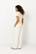 Linn Tee - Pastellgul