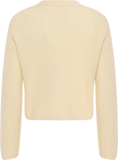 Santina Cardigan - Pastel Yellow
