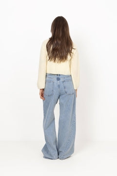Santina Cardigan - Pastel Yellow