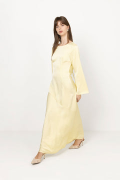 Sanne Dress - Pastel Yellow