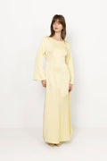 Sanne Dress - Pastellgul