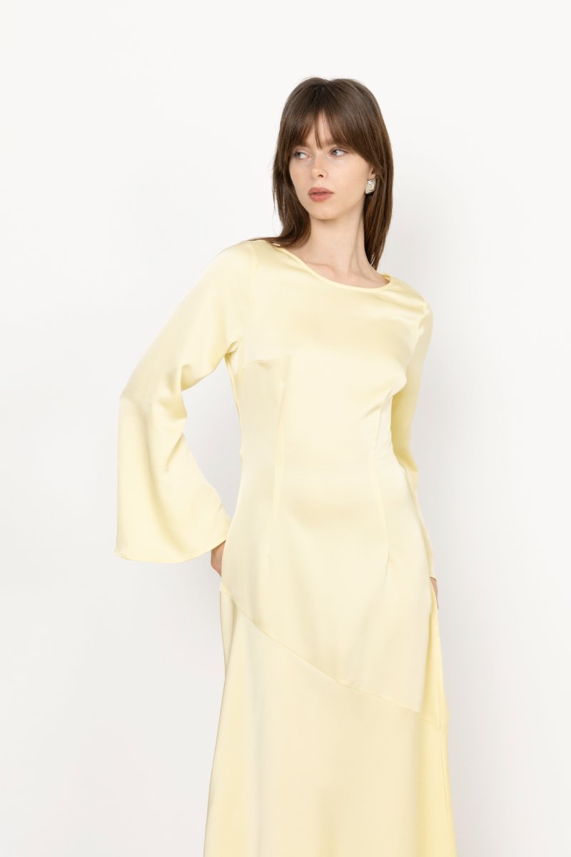 Sanne Dress - Pastellgul