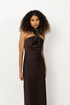 Dolores Dress - Black Coffee