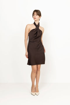 Fride Dress - Black Coffee