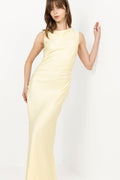 Florentina Dress - Pastel Yellow