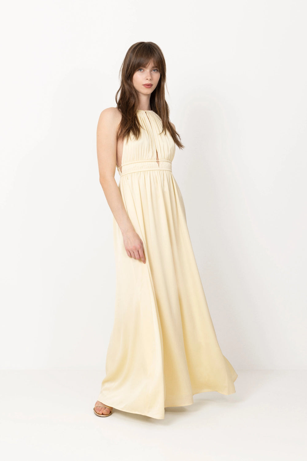 Lillibeth Dress - Pastel Yellow