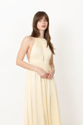 Lillibeth Dress - Pastel Yellow