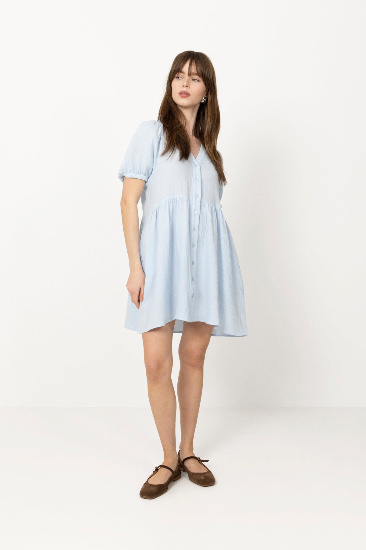 Leontine Dress - Blå
