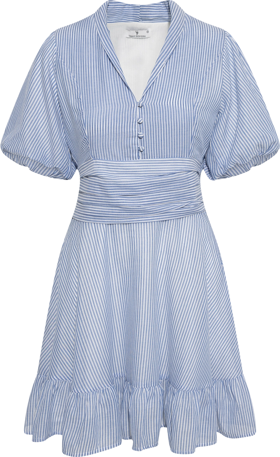 Papira Dress - Blue Stripes