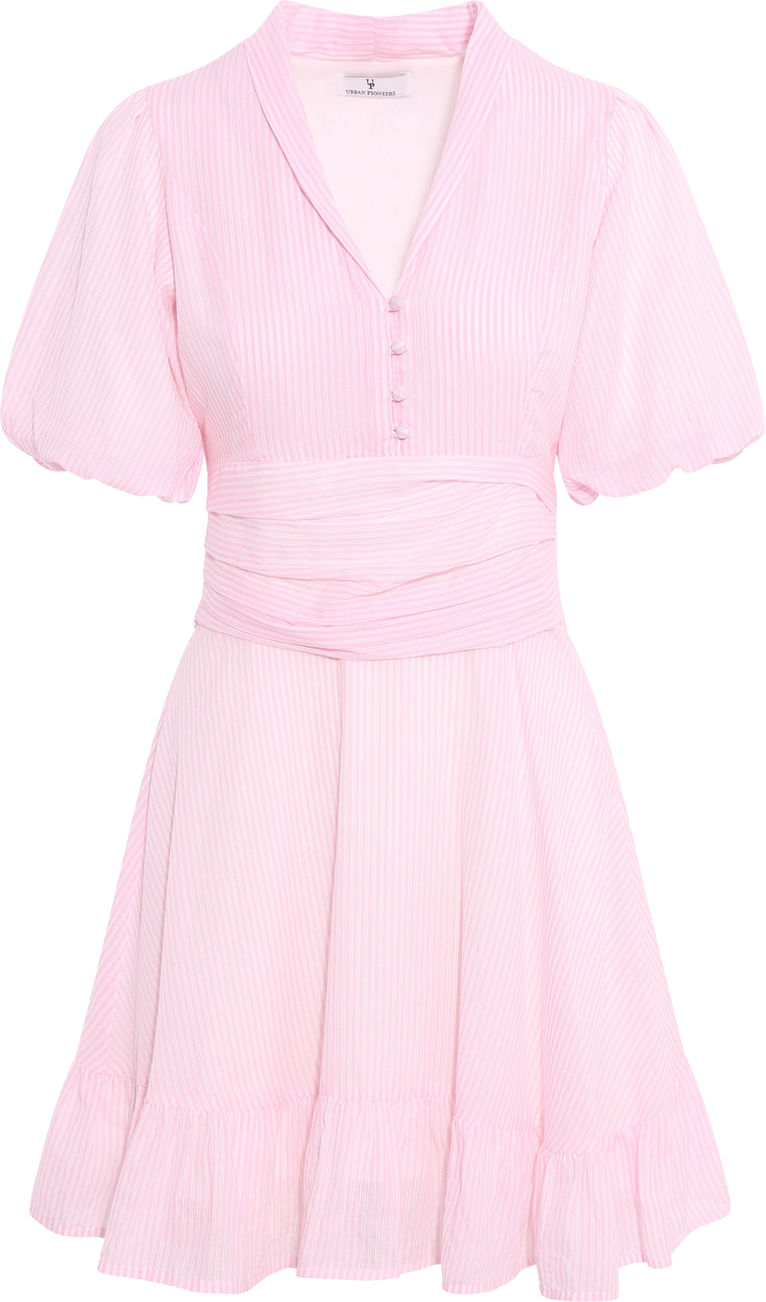Papira Dress - Pink Stripes