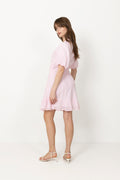 Papira Dress - Pink Stripes