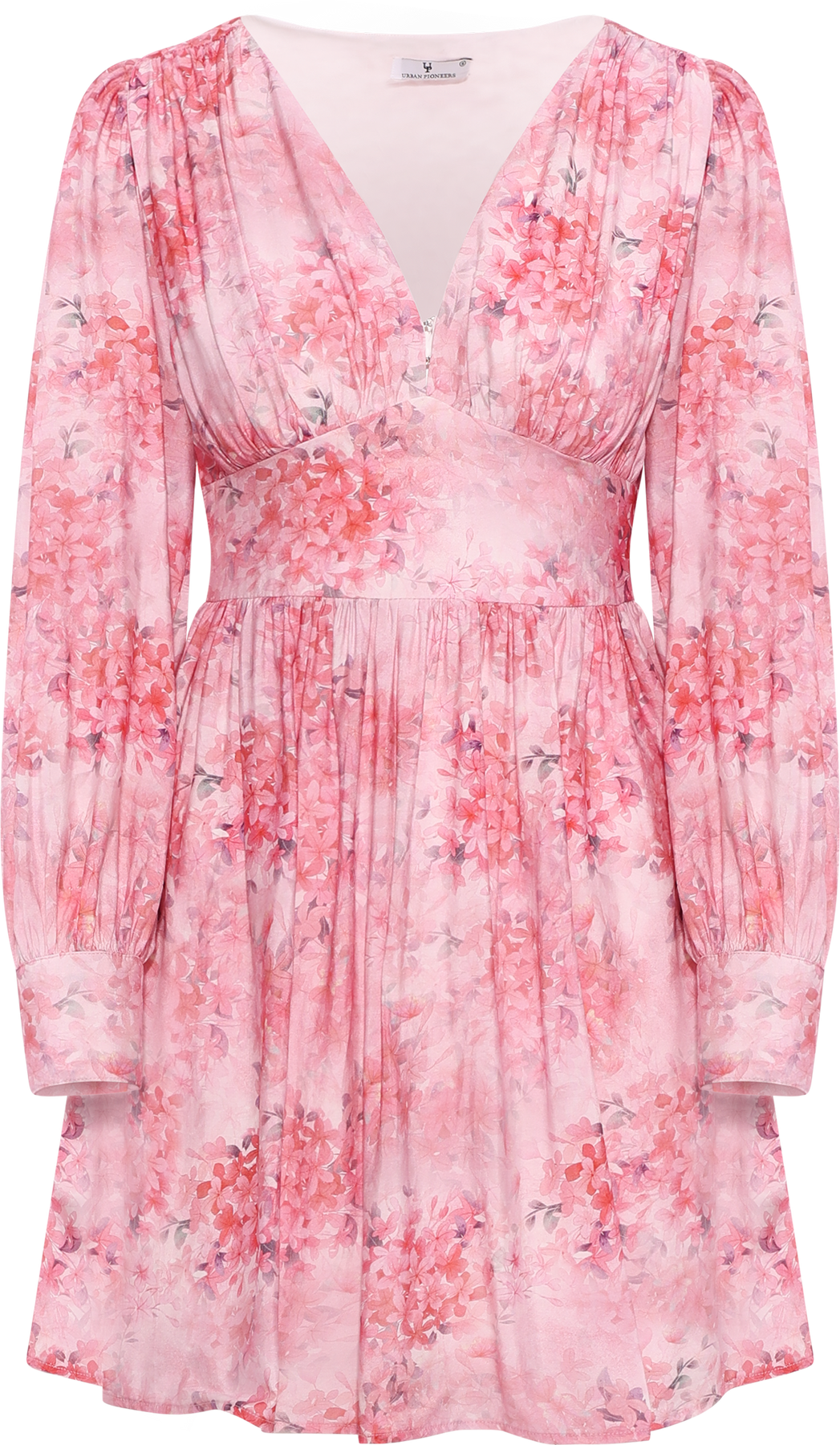 Sasha Dress - Pink Flower Aop