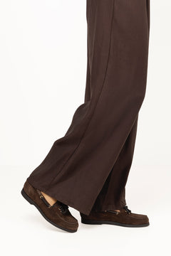 Nesso Walnut Suede - Walnut