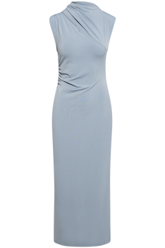 Robin-Maja Sl Ankle Dress - Dusty Blue