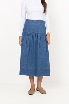 Nelliapw Sk - Medium Blue Denim