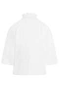 Ella Blus - Sugar White Poplin