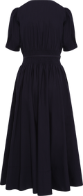 Maria Dress - Marine Poplin
