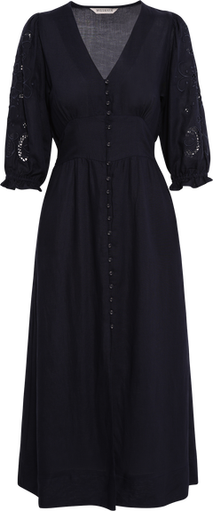 Andrea Dress - Sailing Blue Linen