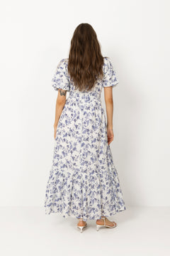 Leonora Dress - Porcelain Blue