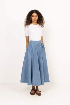 Astrid Skirt - Summer Denim