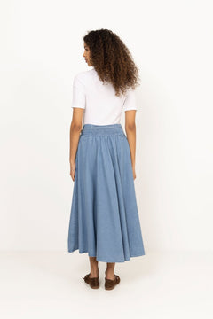 Astrid Skirt - Summer Denim