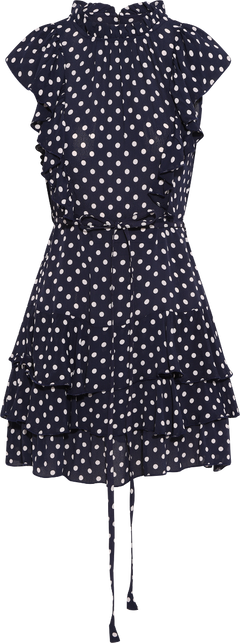 Otilie Dress - Polka Blue