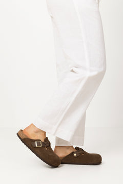 Boston Braided Suede Leather Narrow - Carafe