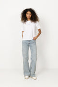 W Wide Jeans - Blue Washed