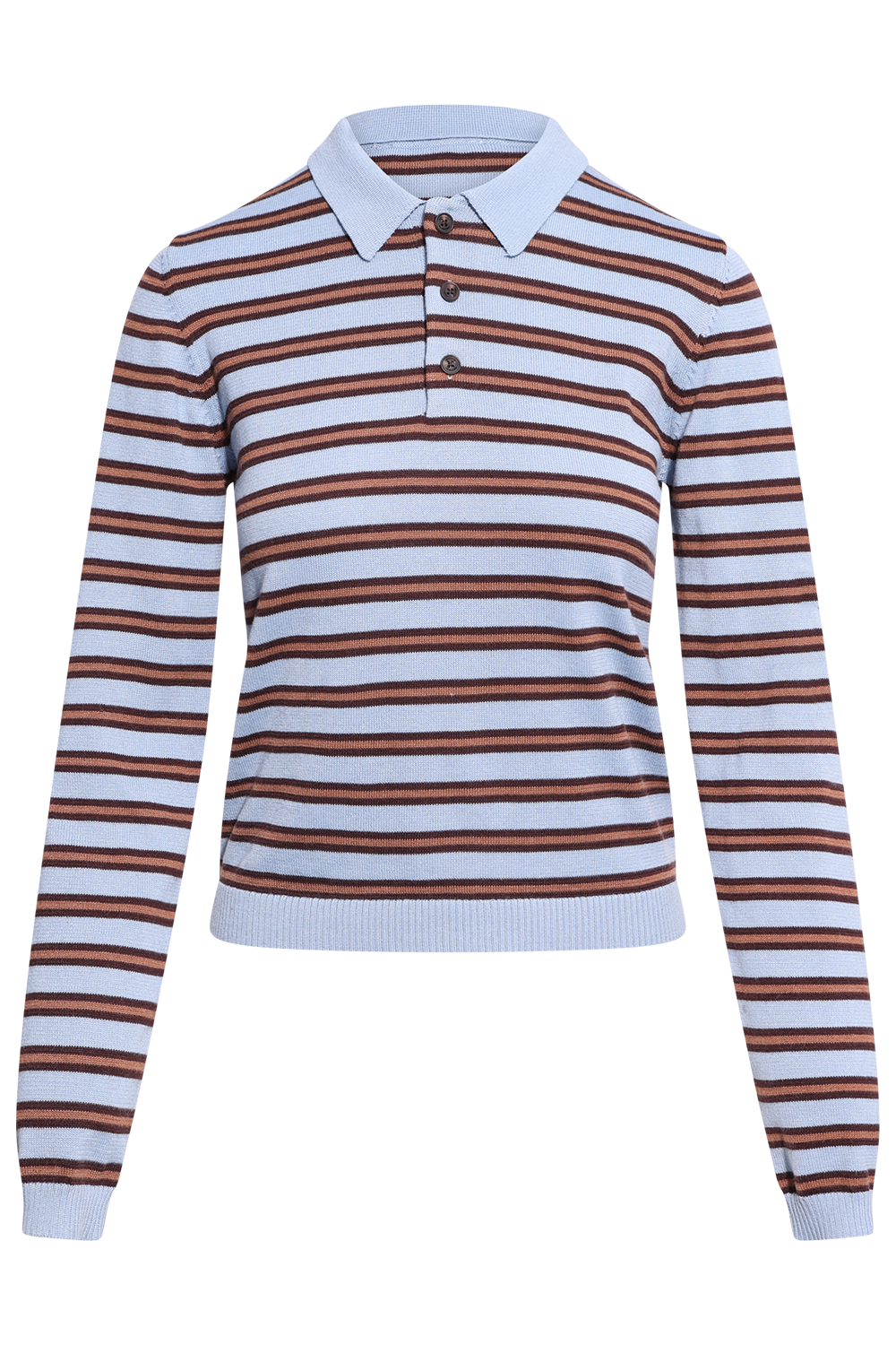 Florence Stripe Polo - Blue Mix