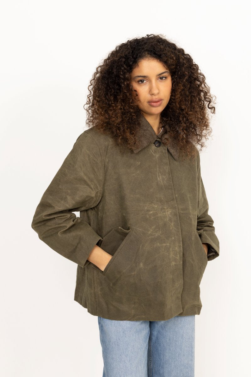 Diana Short Jacket - Grön